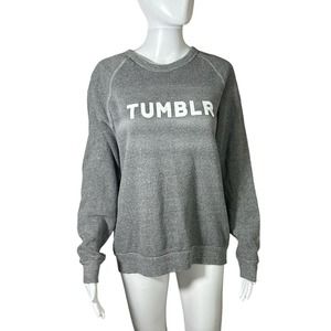 Alternative‎ Earth Gray Tumblr sweatshirt size medium